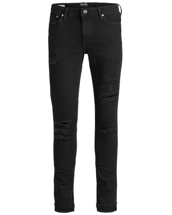 JACK & JONES JACK & JONES Дънки 'Liam'  черен деним
