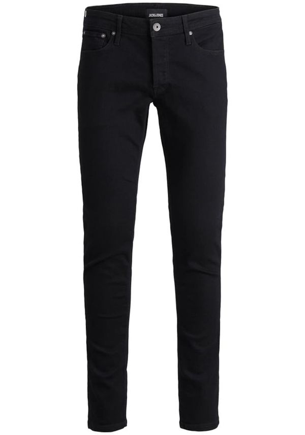 JACK & JONES JACK & JONES Дънки 'NOOS - JJIGLENN JJORIGINAL AM 816 NOOS'  черен деним