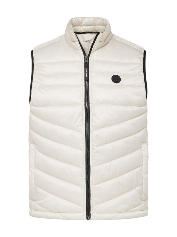 JACK & JONES JACK & JONES Елек 'Hero'  черно / перлено бяло