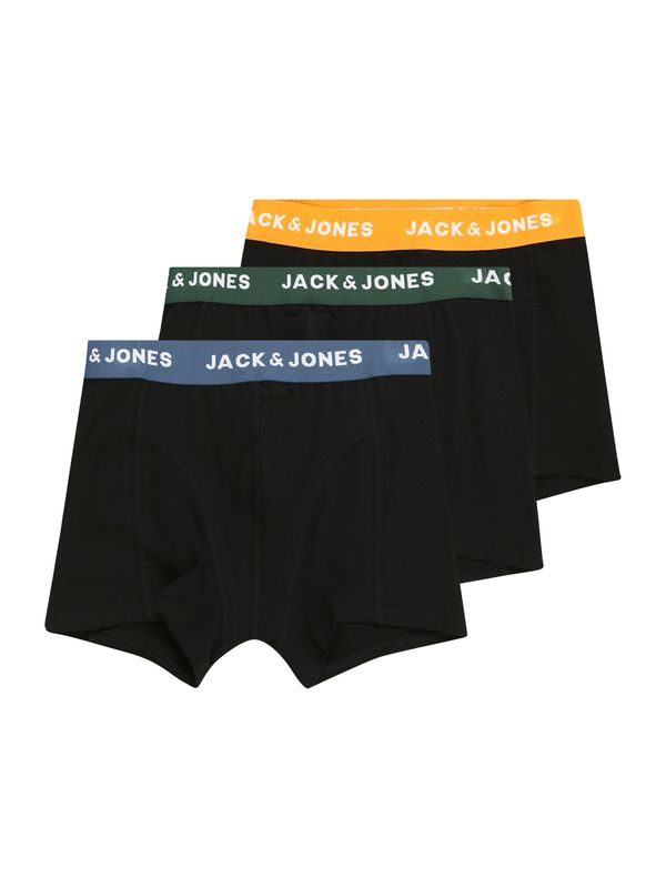 Jack & Jones Junior Jack & Jones Junior Долни гащи 'Gab'  кралско синьо / елхово зелено / оранжево / черно