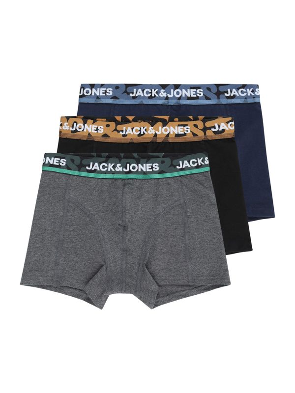 Jack & Jones Junior Jack & Jones Junior Долни гащи  нейви синьо / сив меланж / черно / бяло