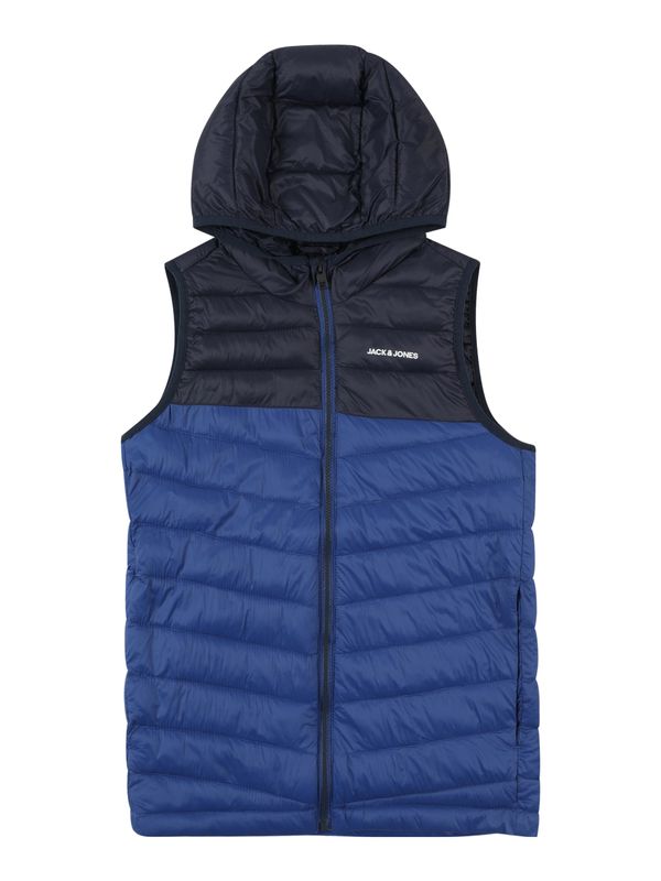 Jack & Jones Junior Jack & Jones Junior Елек  синьо / тъмносиньо / бяло