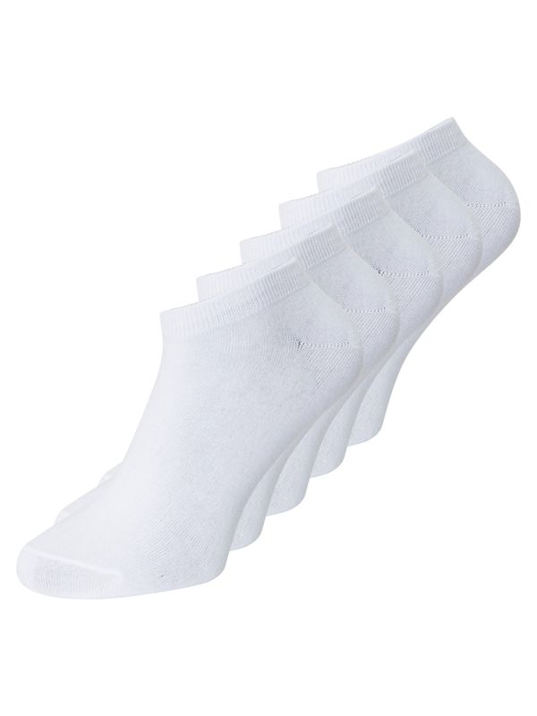 Jack & Jones Junior Jack & Jones Junior Къси чорапи 'Dongo'  бяло