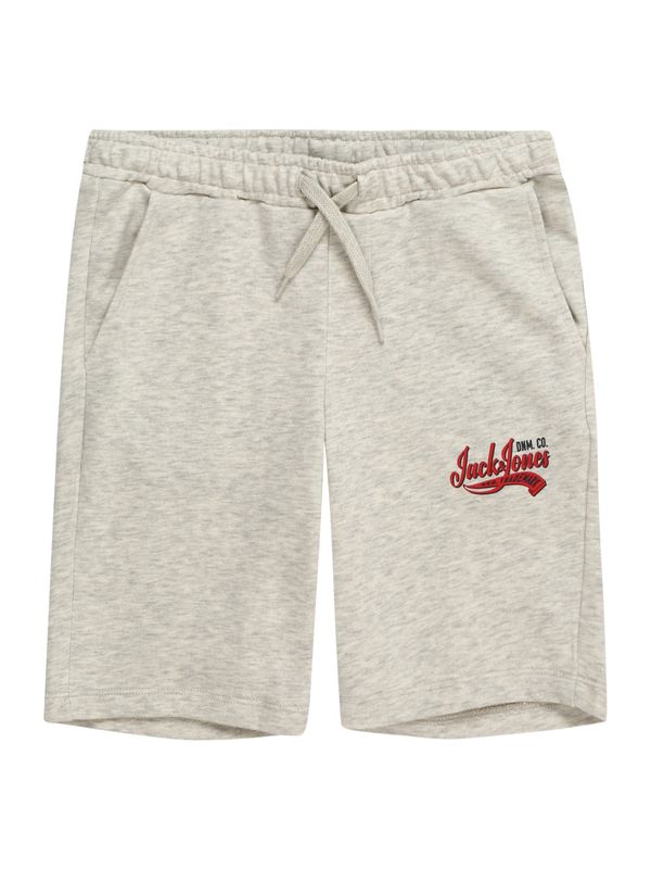 Jack & Jones Junior Jack & Jones Junior Панталон  червено / черно / бял меланж