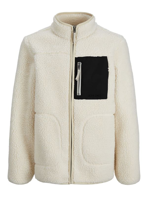 Jack & Jones Junior Jack & Jones Junior Поларено яке 'Park'  кремаво / черно