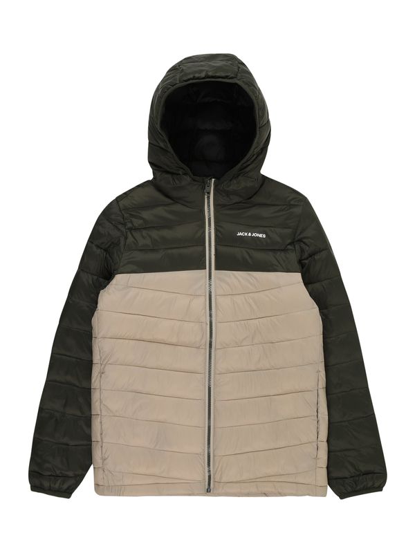 Jack & Jones Junior Jack & Jones Junior Преходно яке  капучино / тъмнозелено