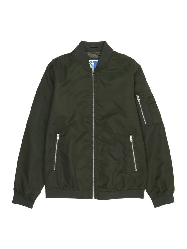 Jack & Jones Junior Jack & Jones Junior Преходно яке 'RUSH'  тъмнозелено