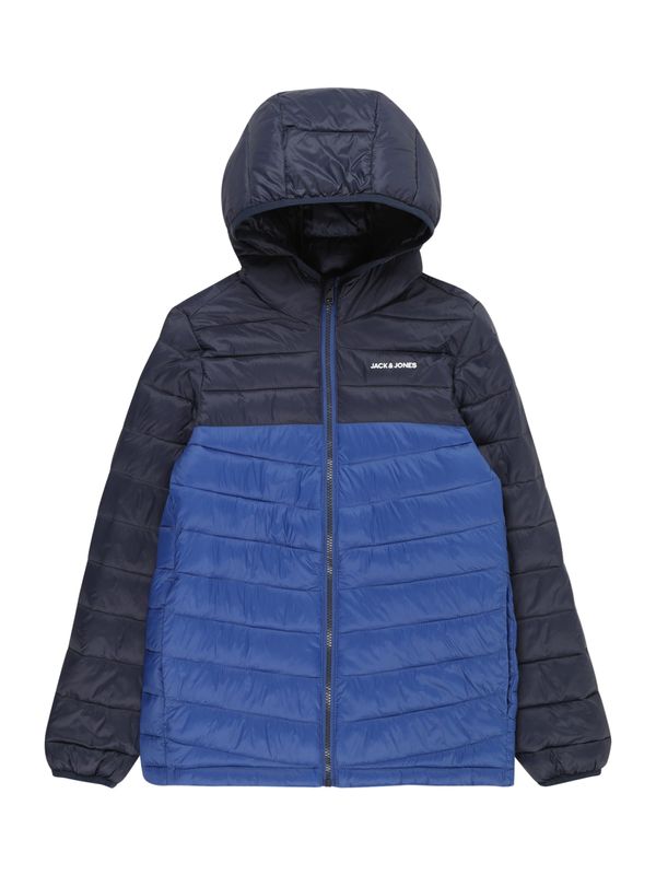 Jack & Jones Junior Jack & Jones Junior Преходно яке  синьо / кобалтово синьо