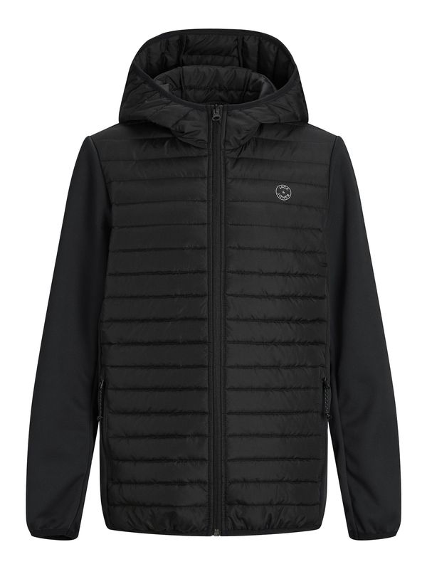 Jack & Jones Junior Jack & Jones Junior Преходно яке  сиво / черно