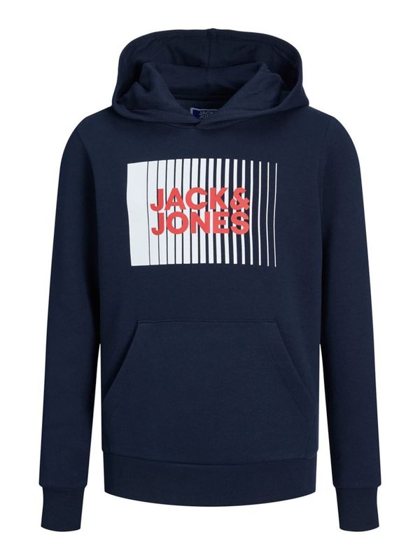 Jack & Jones Junior Jack & Jones Junior Пуловер  синьо / пъстро