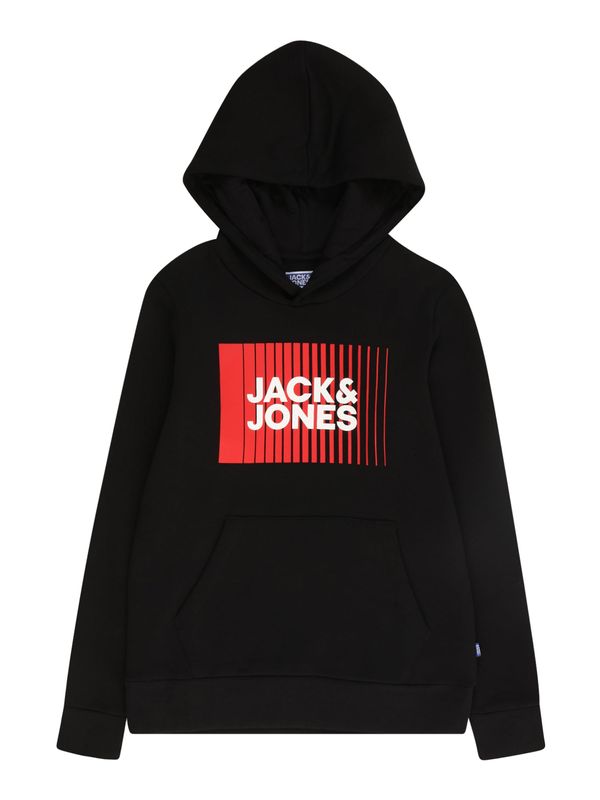 Jack & Jones Junior Jack & Jones Junior Пуловер  тъмночервено / черно / бяло