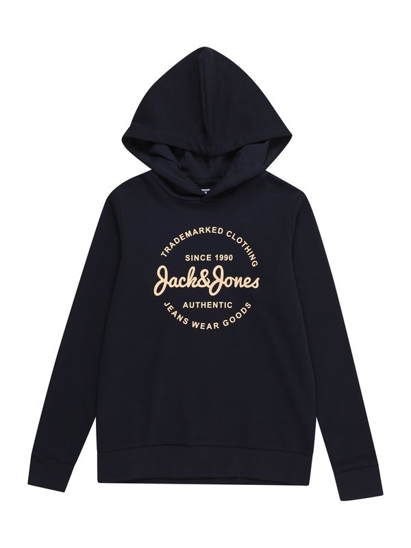 Jack & Jones Junior Jack & Jones Junior Суичър 'FOREST'  бежово / нейви синьо