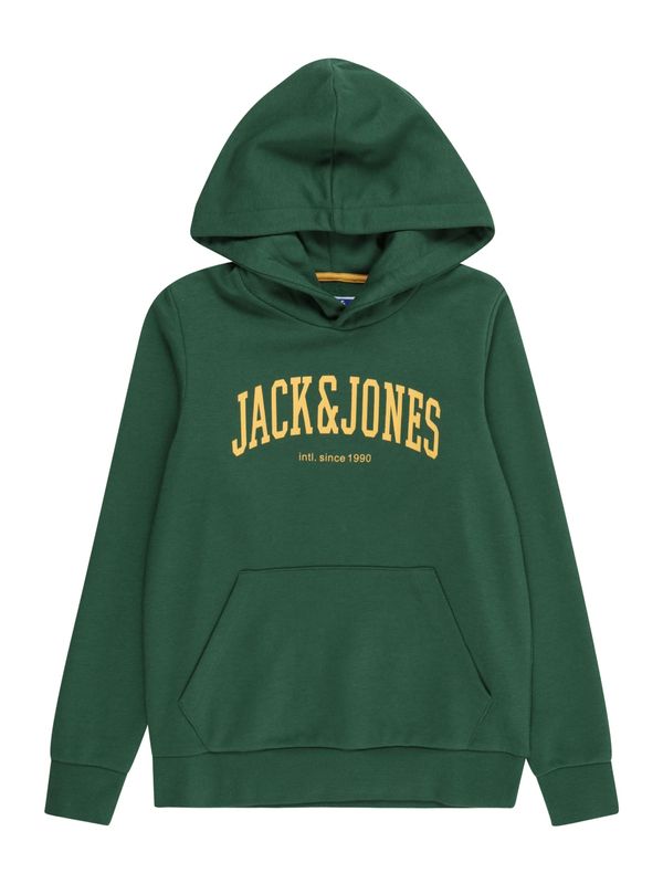 Jack & Jones Junior Jack & Jones Junior Суичър 'JOSH'  жълто / елхово зелено