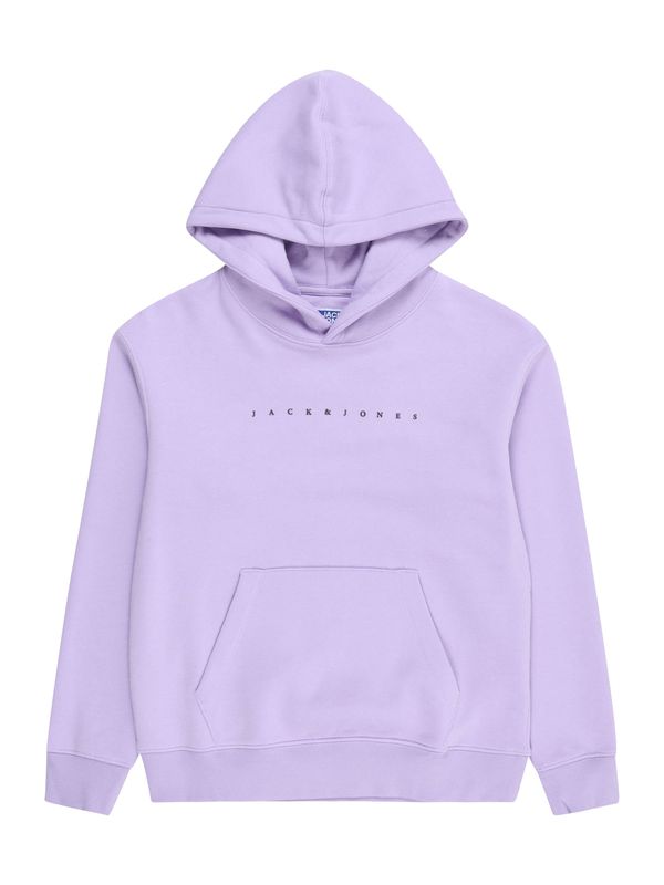 Jack & Jones Junior Jack & Jones Junior Суичър 'STAR'  лавандула / черно