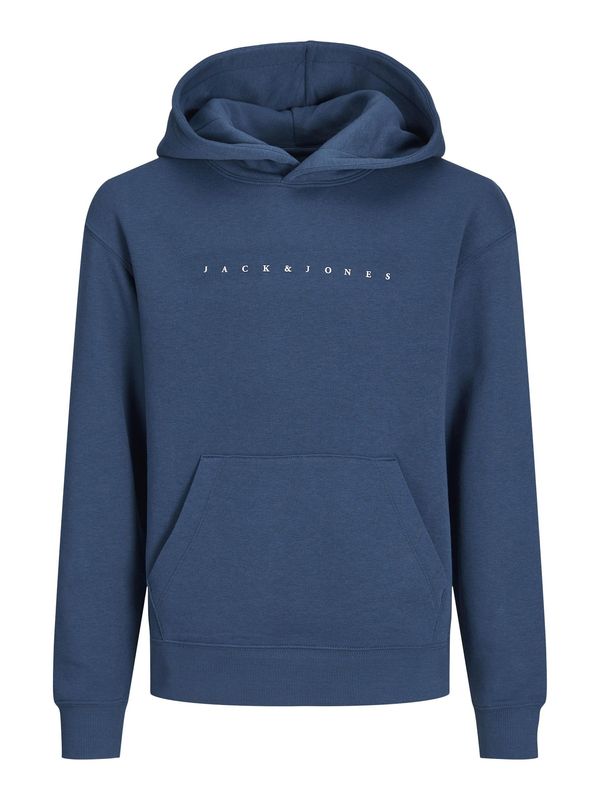Jack & Jones Junior Jack & Jones Junior Суичър 'Star'  морскосиньо / бяло