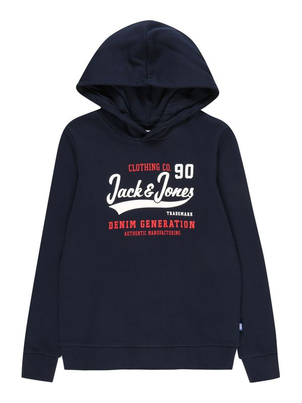 Jack & Jones Junior Jack & Jones Junior Суичър  тъмносиньо / червено / бяло