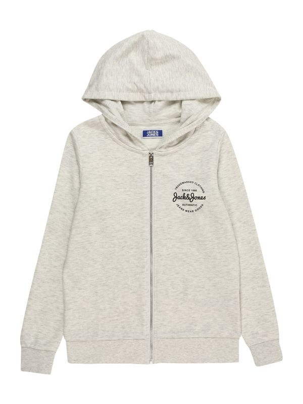Jack & Jones Junior Jack & Jones Junior Суичъри с качулка 'FOREST'  сив меланж / черно