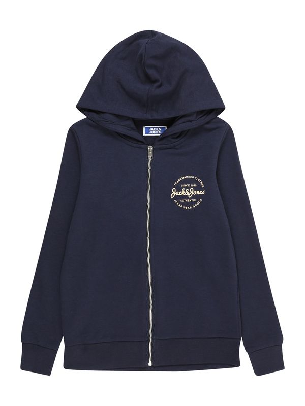Jack & Jones Junior Jack & Jones Junior Суичъри с качулка 'FOREST'  светлобежово / нейви синьо