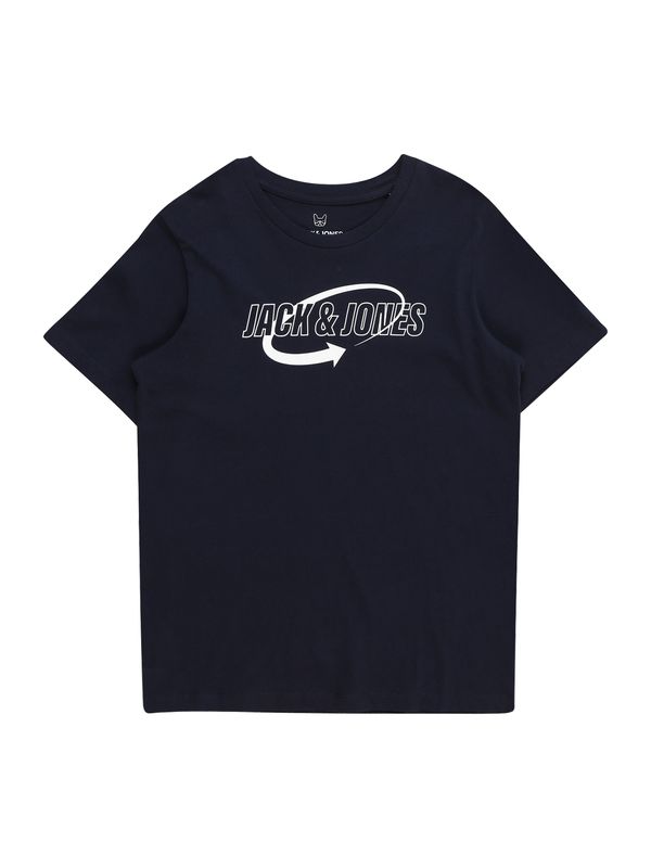 Jack & Jones Junior Jack & Jones Junior Тениска 'ARROW'  морскосиньо / бяло