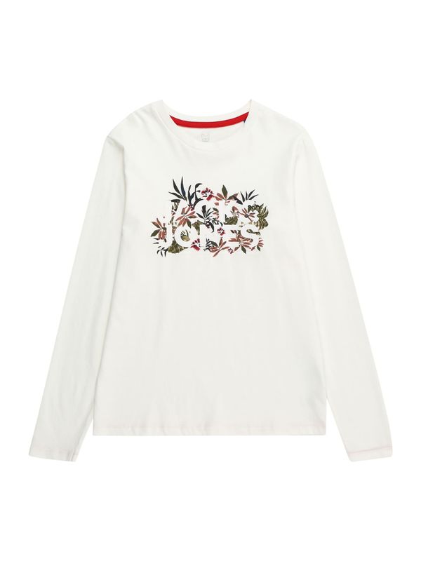 Jack & Jones Junior Jack & Jones Junior Тениска 'CHILL'  зелен меланж / бургундово червено / огнено червено / бяло