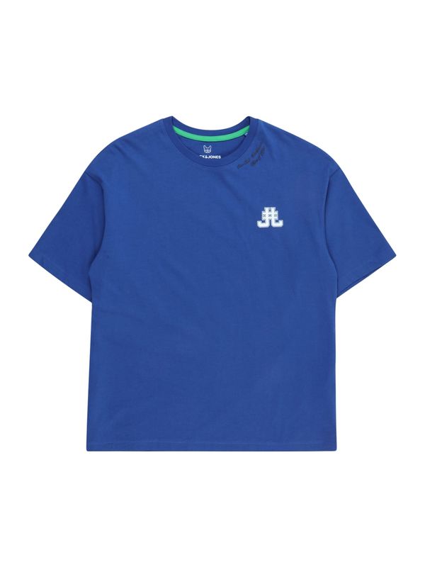 Jack & Jones Junior Jack & Jones Junior Тениска 'COLE'  тъмносиньо / черно / бяло