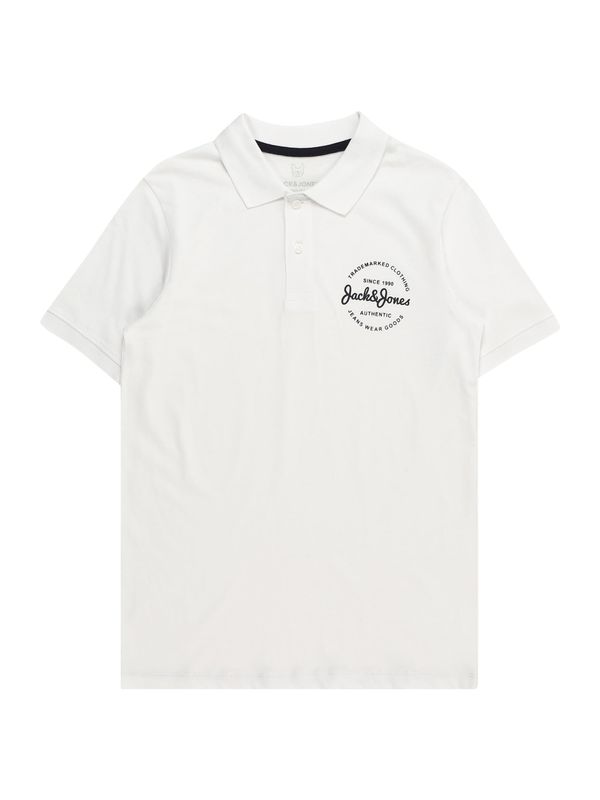 Jack & Jones Junior Jack & Jones Junior Тениска 'FOREST'  черно / бяло