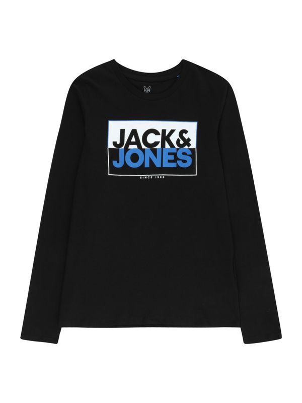 Jack & Jones Junior Jack & Jones Junior Тениска  синьо / черно / бяло