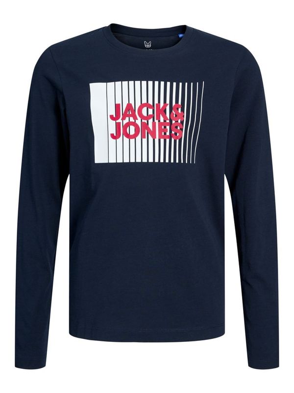 Jack & Jones Junior Jack & Jones Junior Тениска  синьо / червено / бяло