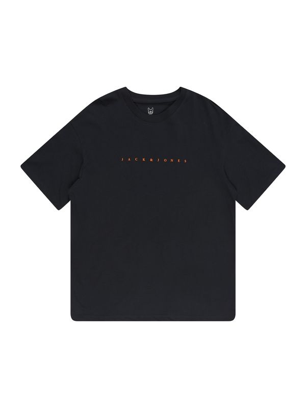 Jack & Jones Junior Jack & Jones Junior Тениска 'STAR'  нейви синьо / оранжево