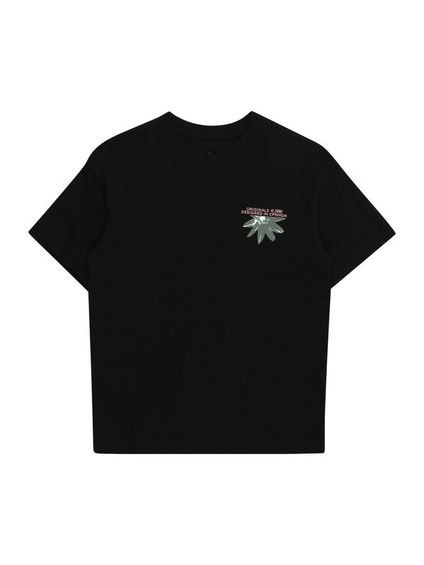 Jack & Jones Junior Jack & Jones Junior Тениска 'Tampa'  тъмнозелено / пепел от рози / черно / бяло