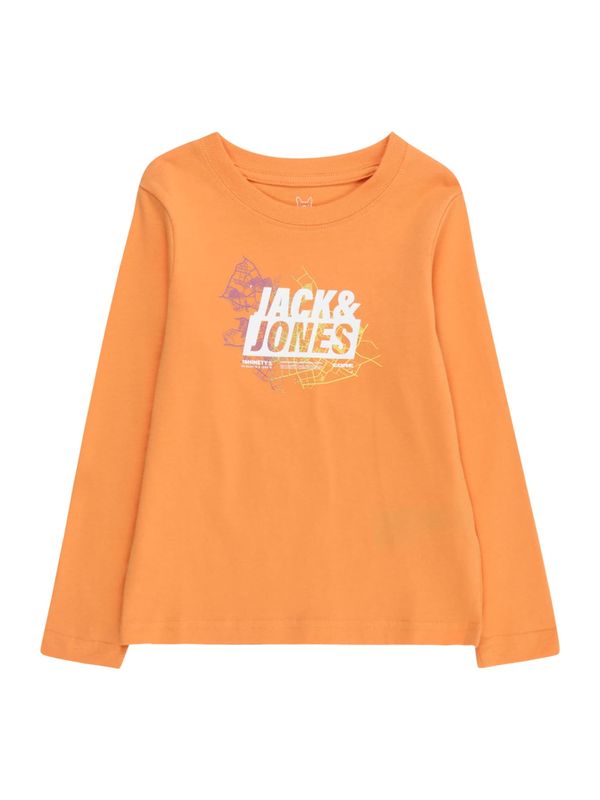 Jack & Jones Junior Jack & Jones Junior Тениска  жълто / лилав / светлооранжево / бяло