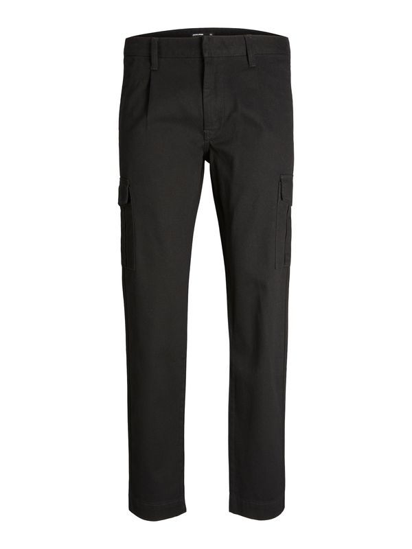 JACK & JONES JACK & JONES Карго дънки 'CHRIS'  черен деним