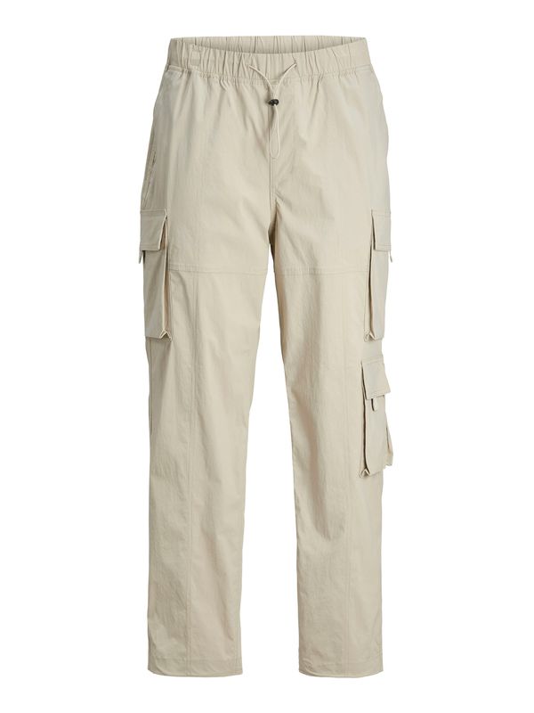 JACK & JONES JACK & JONES Карго панталон 'Karl'  сиво-бежово