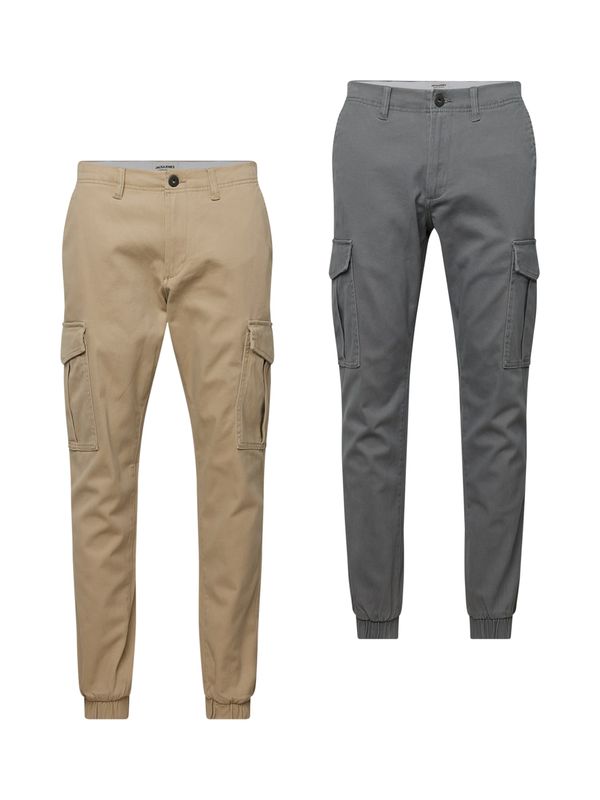 JACK & JONES JACK & JONES Карго панталон 'MARCO JOE'  тъмнобежово / тъмносиво