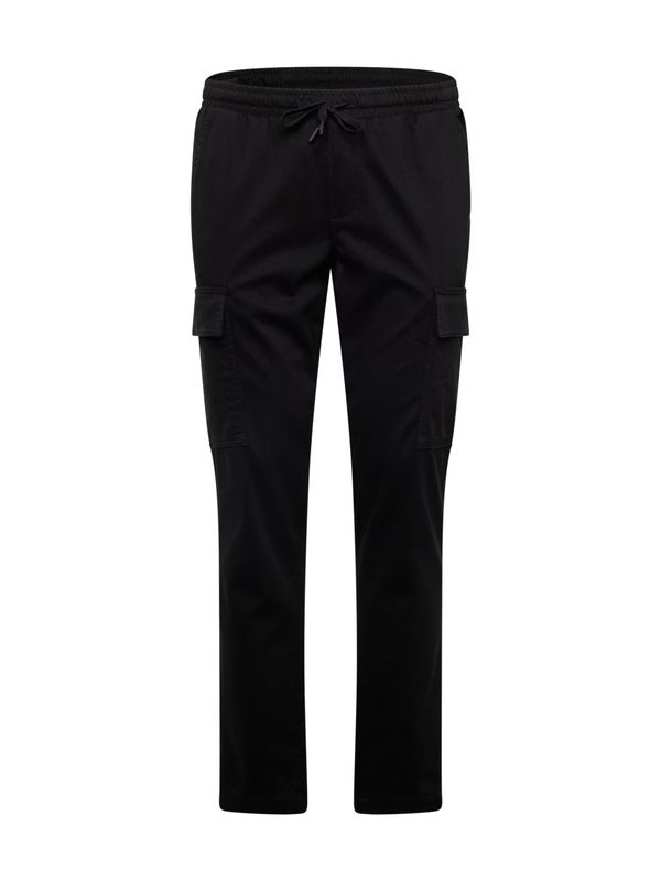 JACK & JONES JACK & JONES Карго панталон 'MARCO SANTIAGO'  черно