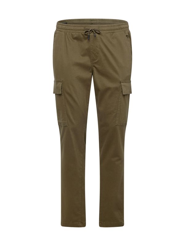 JACK & JONES JACK & JONES Карго панталон 'MARCO SANTIAGO'  маслина / черно