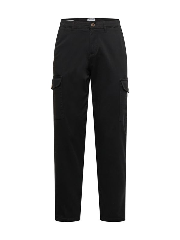 JACK & JONES JACK & JONES Карго панталон 'OLLIE BOWIE'  черно