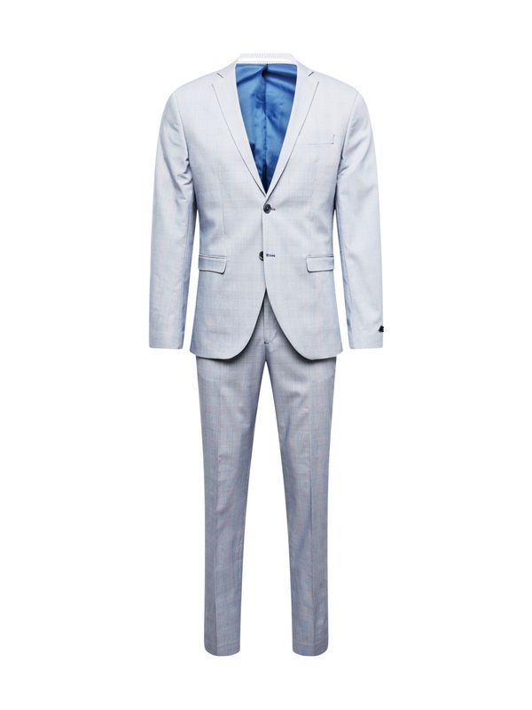 JACK & JONES JACK & JONES Костюм 'SOLARIS'  опушено синьо