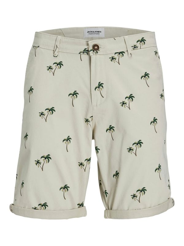 JACK & JONES JACK & JONES Панталон Chino 'Bowie'  светлобежово / кафяво / светлозелено / тъмнозелено
