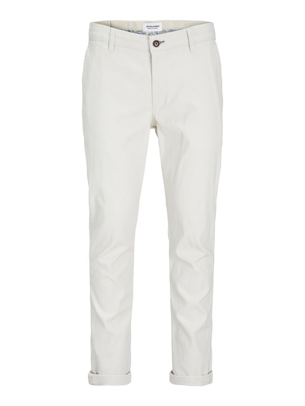JACK & JONES JACK & JONES Панталон Chino 'Marco'  бяло