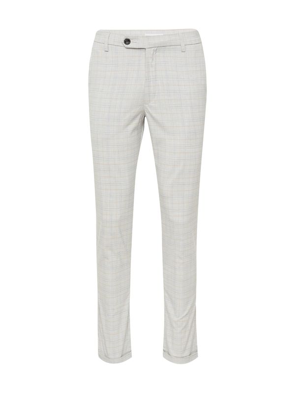 JACK & JONES JACK & JONES Панталон Chino 'MARCO CONNOR'  кафяво / сиво / светлосиво