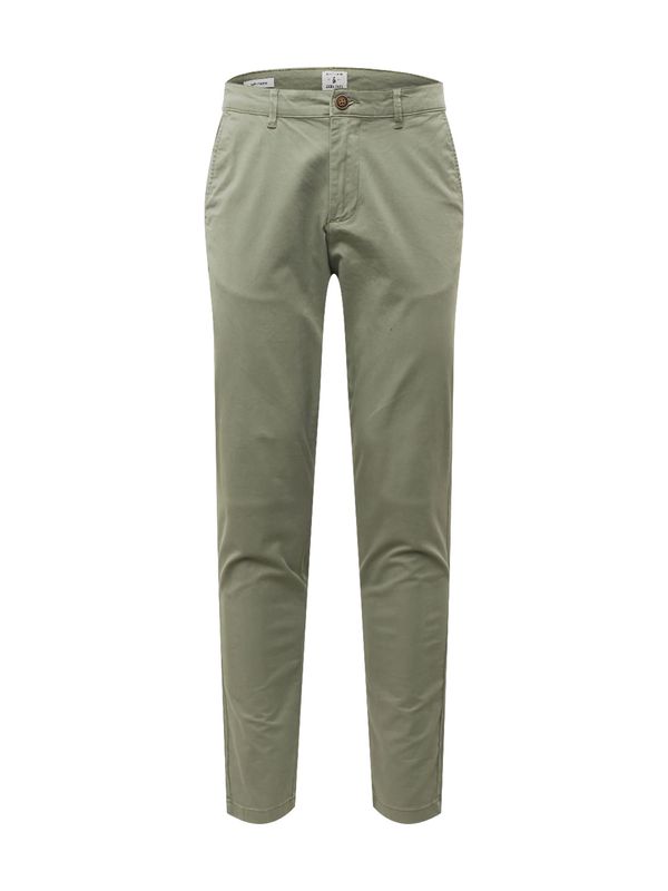 JACK & JONES JACK & JONES Панталон Chino 'Marco Dave'  светлозелено