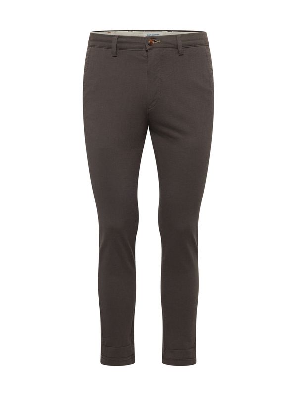 JACK & JONES JACK & JONES Панталон Chino 'Marco Fury'  тъмнокафяво