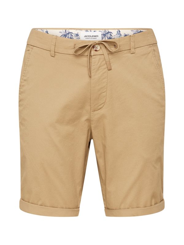 JACK & JONES JACK & JONES Панталон Chino 'MARCO SUMMER'  цвят "пясък"