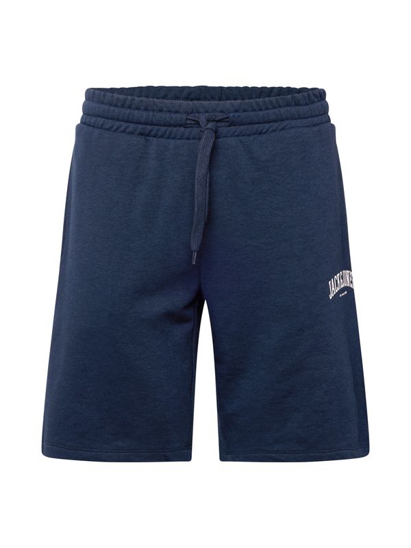 JACK & JONES JACK & JONES Панталон 'KANE JOSH'  морскосиньо / бяло