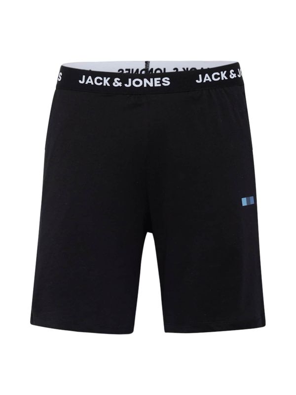JACK & JONES JACK & JONES Панталон пижама 'FRED'  нейви синьо / светлосиньо / черно / бяло