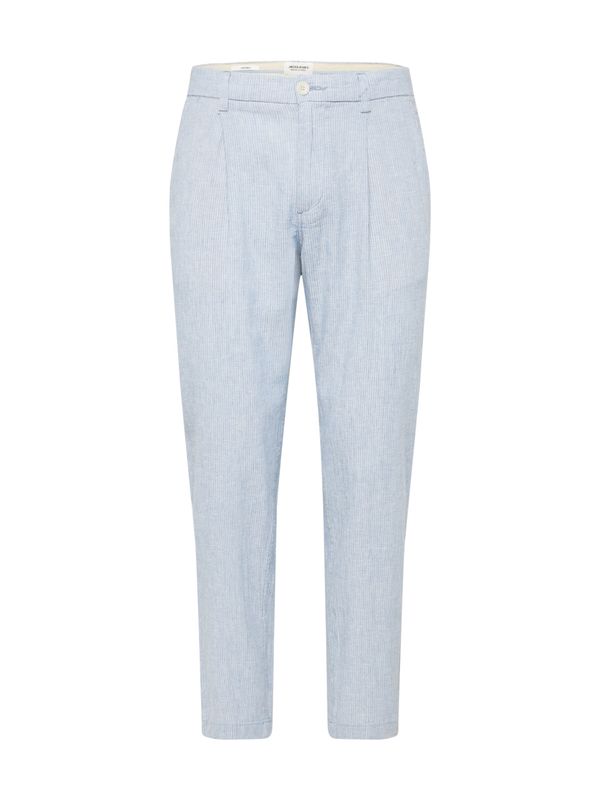 JACK & JONES JACK & JONES Панталон с набор 'BILL CAIRO'  гълъбово синьо / бяло