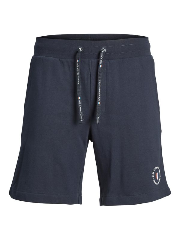 JACK & JONES JACK & JONES Панталон 'SHIELD'  тъмносиньо / червено / бяло