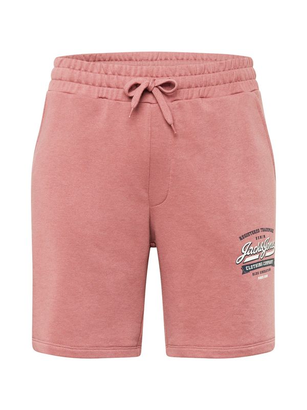 JACK & JONES JACK & JONES Панталон  тъмносиньо / пепел от рози / бяло