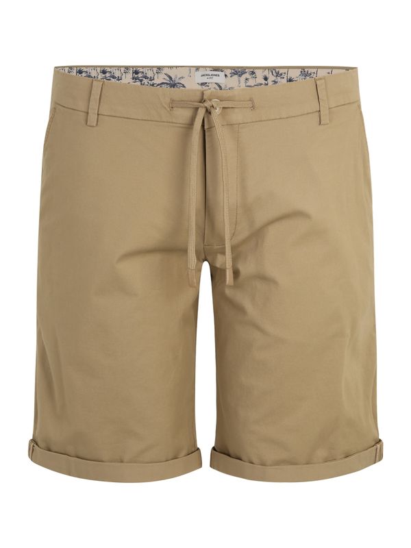 Jack & Jones Plus Jack & Jones Plus Панталон Chino 'MARCO SUMMER'  цвят "пясък"